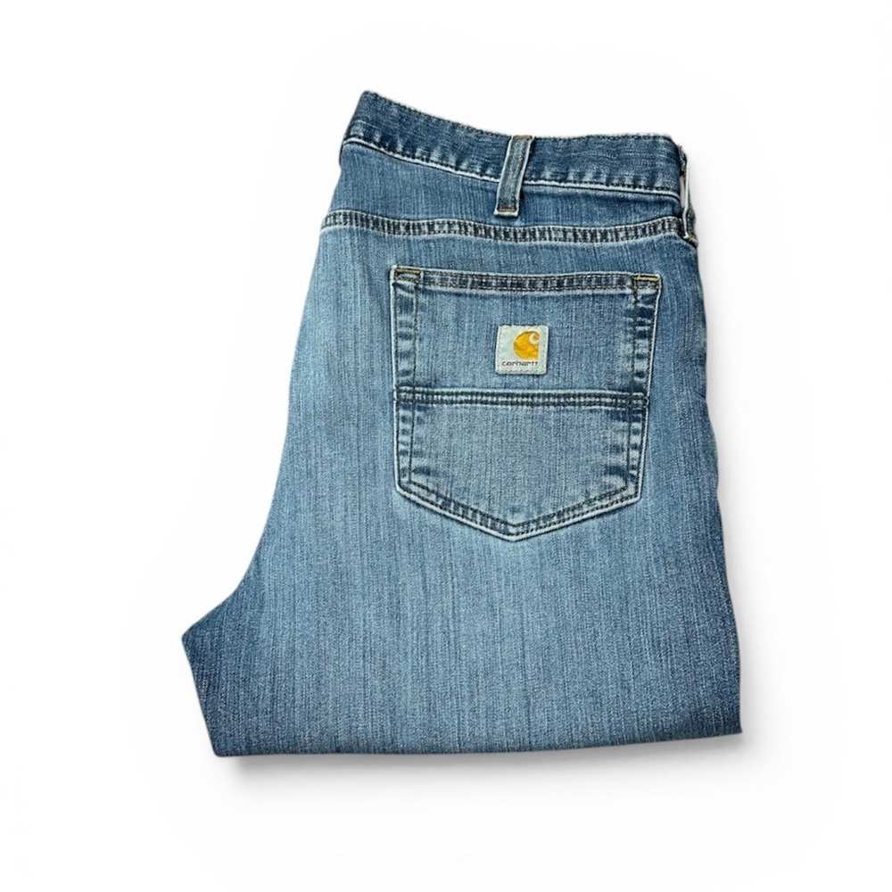 Carhartt Relaxed Fit Men’s Jeans 35x30 Durable Workwear Denim